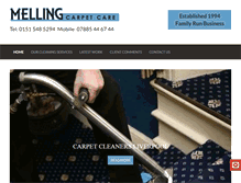Tablet Screenshot of carpetcleaners.org.uk